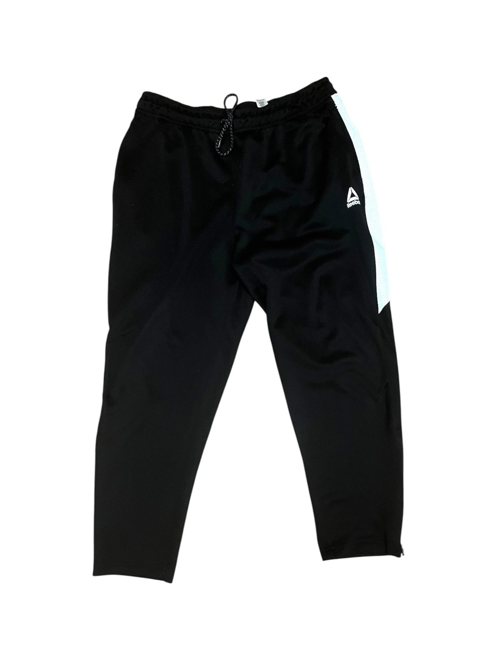 Reebok Men’s Drawstring Waist Active Jogger Pants With Reflective Logo, XL